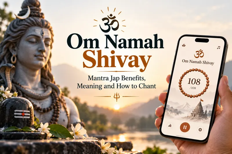 Om Namah Shivay mantra meditation and japa